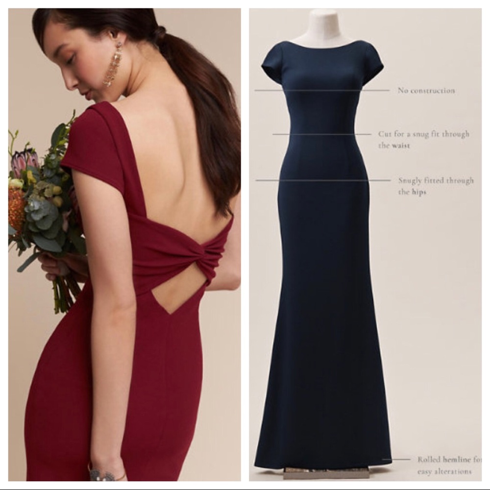 NEW BHLDN Katie May Madison Gown Dress Z406-28 - Picture 2 of 3